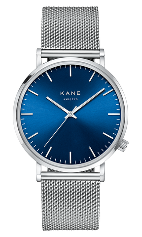 Blue Arctic Silver Mesh