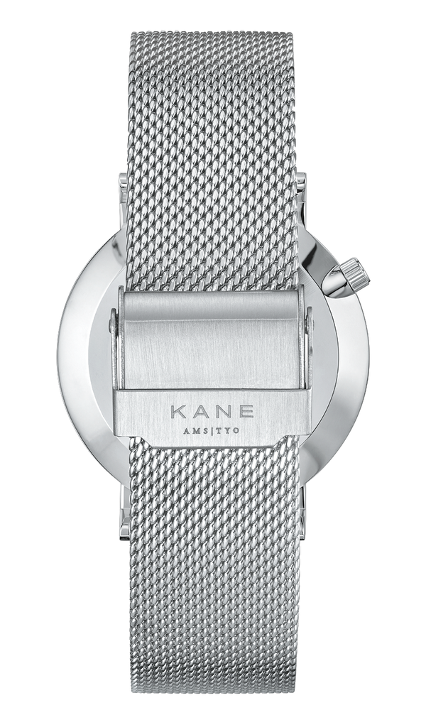 Silver Steel Silver Mesh